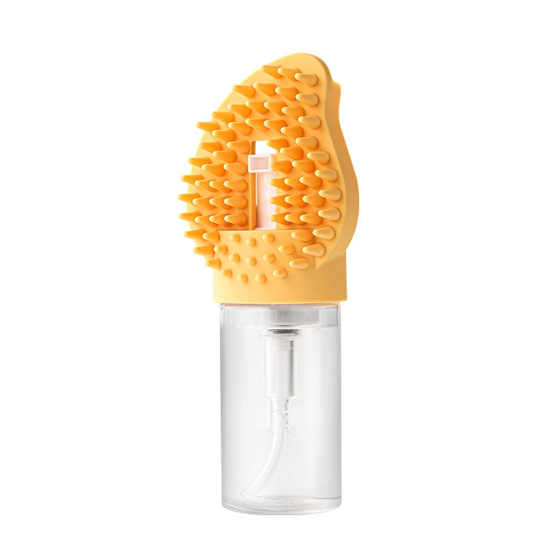 Multifunctional Automatic Foam Silicone Pet Bath Massage Brush for Cats Dogs