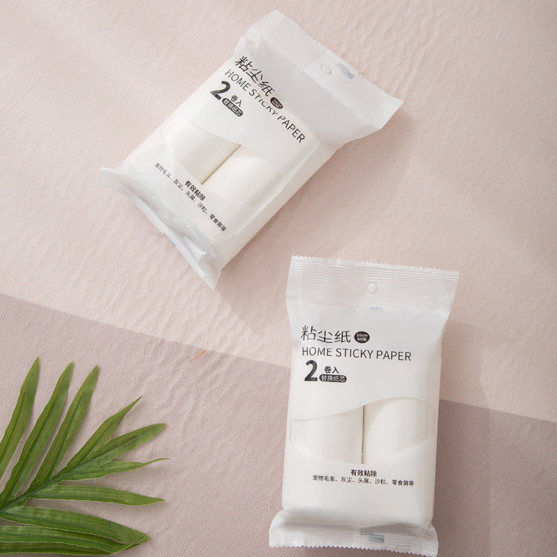 Rouleau anti-peluches pour vêtements et maison, rouleau en papier adhésif déchirable, brosse pour poils d'animaux, rouleau anti-peluches en papier adhésif 