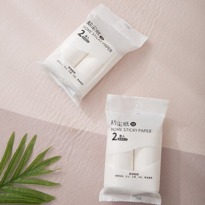 Rouleau anti-peluches pour vêtements et maison, rouleau en papier adhésif déchirable, brosse pour poils d'animaux, rouleau anti-peluches en papier adhésif 