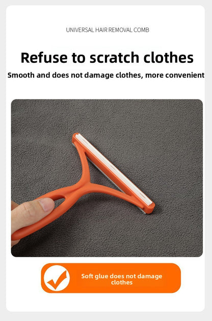 Pet Hair Scraper for Cat Dog Carpet Cleaner Magic Sticky Hair Remover Brush