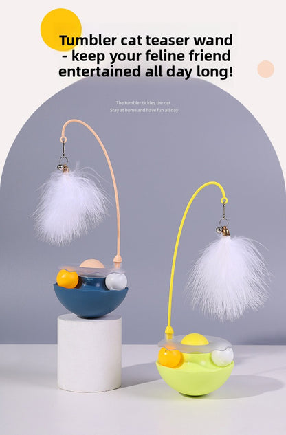 Rotating Ball Kitten Toy Self Fun Durable Cat Teaser Supplies