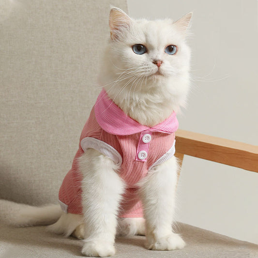 Casual Pet T-Shirt for Dogs and Cats