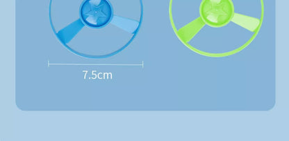 Bamboo Dragonfly Glowing Flying Disc Outdoor Cat Dog Plaything