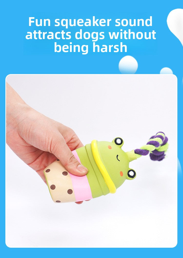 Interactive Dog Toys with Squeaky Sound Chew Durable for Small and Medium Dogs Self Entertainment Toy to Relieve Boredom Exhaust Energy Pet Chew Supplies