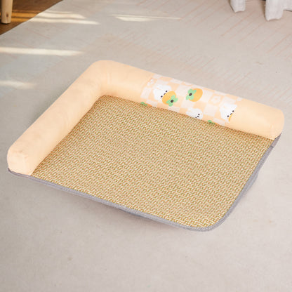 Home Use Pet Cat Dog Summer Cooling Mat Universal Soft Ice Cushion for Neck Safety