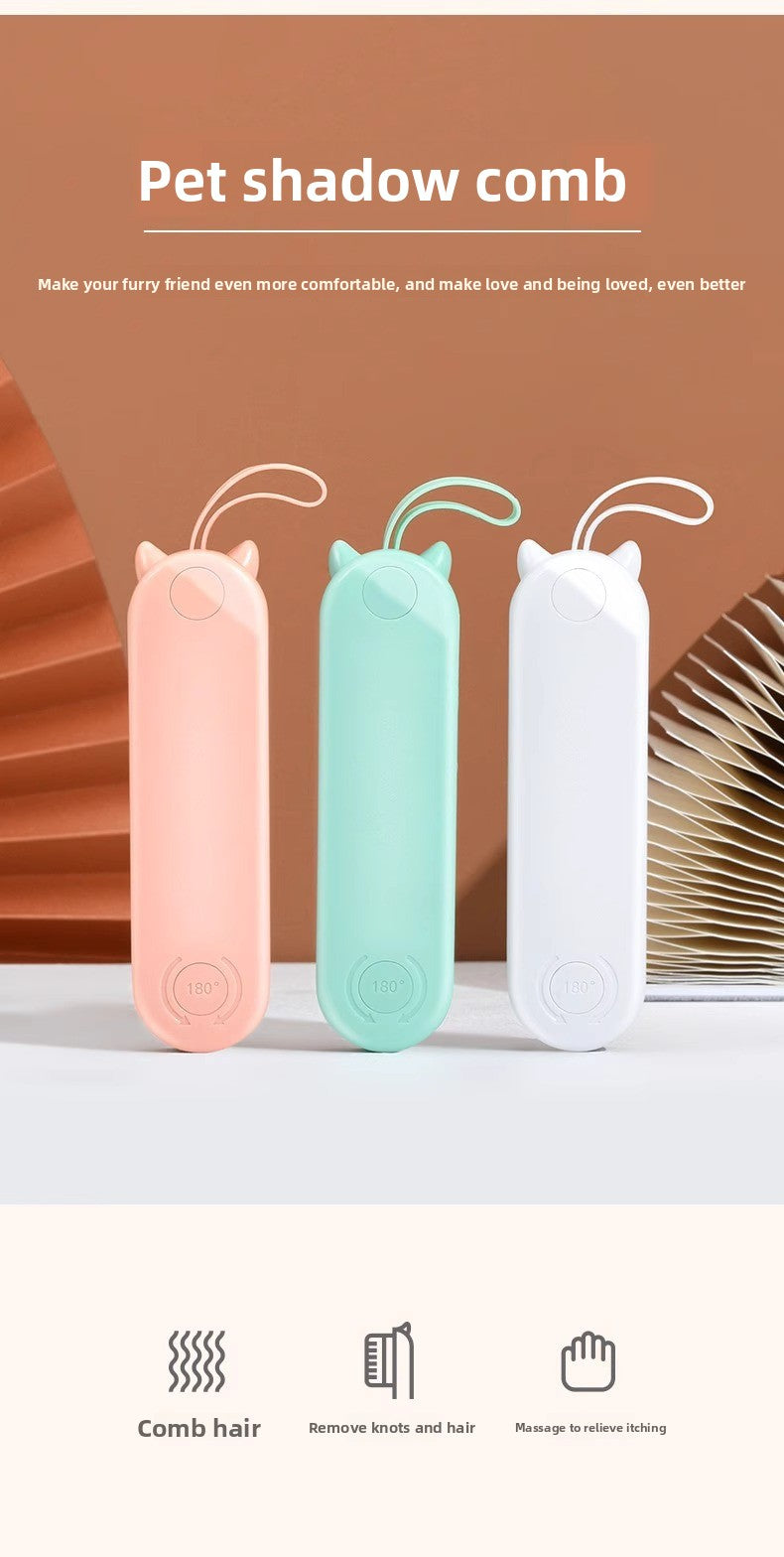 Cat Dog Long Hair Comb Pet Supplies Detangling Remove Floating Hair Cleaning Tool