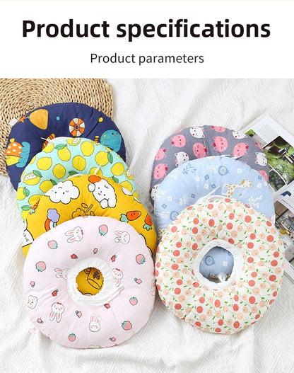 Pet Elizabethan Collar Anti-Bite Anti-Lick Soft Headband Cat Dog Neutering Shame Collar Adjustable Neckband