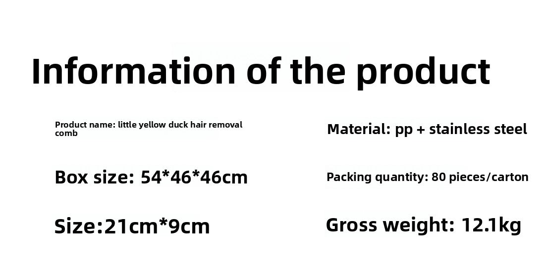 Magic Pet Hair Remover Comb Self Cleaning Cat Brush for Shedding Gentle Detangling and Massage Tool for Cats Dogs to Reduce Loose Fur and Mats