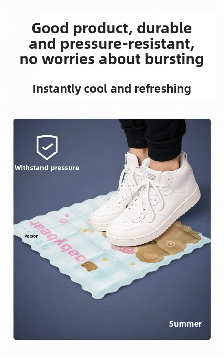 Pet Summer Heat Relief Ice Pillow No Water Needed Physical Cooling Artifact Pad