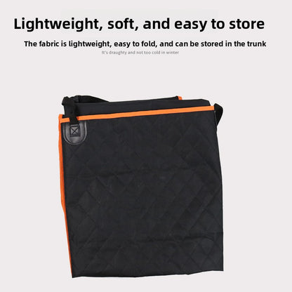 Pet Supplies Foldable Waterproof Anti-fouling Car Mat for Rear Seat Use