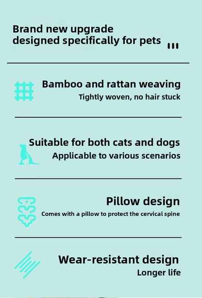 Home Use Pet Cat Dog Summer Cooling Mat Universal Soft Ice Cushion for Neck Safety