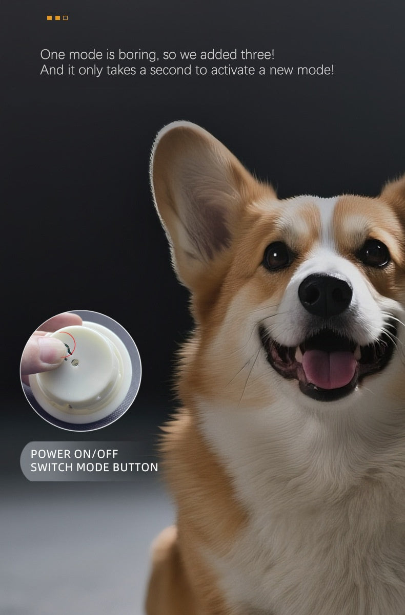 Interactive Self Entertainment Dog Ball Toy with Sound Boredom Relief for Dogs and Cats Fun Pet Supplies for Playtime and Exercise