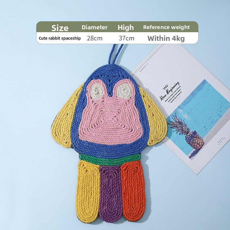 Durable Hanging Cat Scratching Board Pad Multiple Styles Anti Scratch Furniture Protector Interactive Pet Toy for Indoor Cats