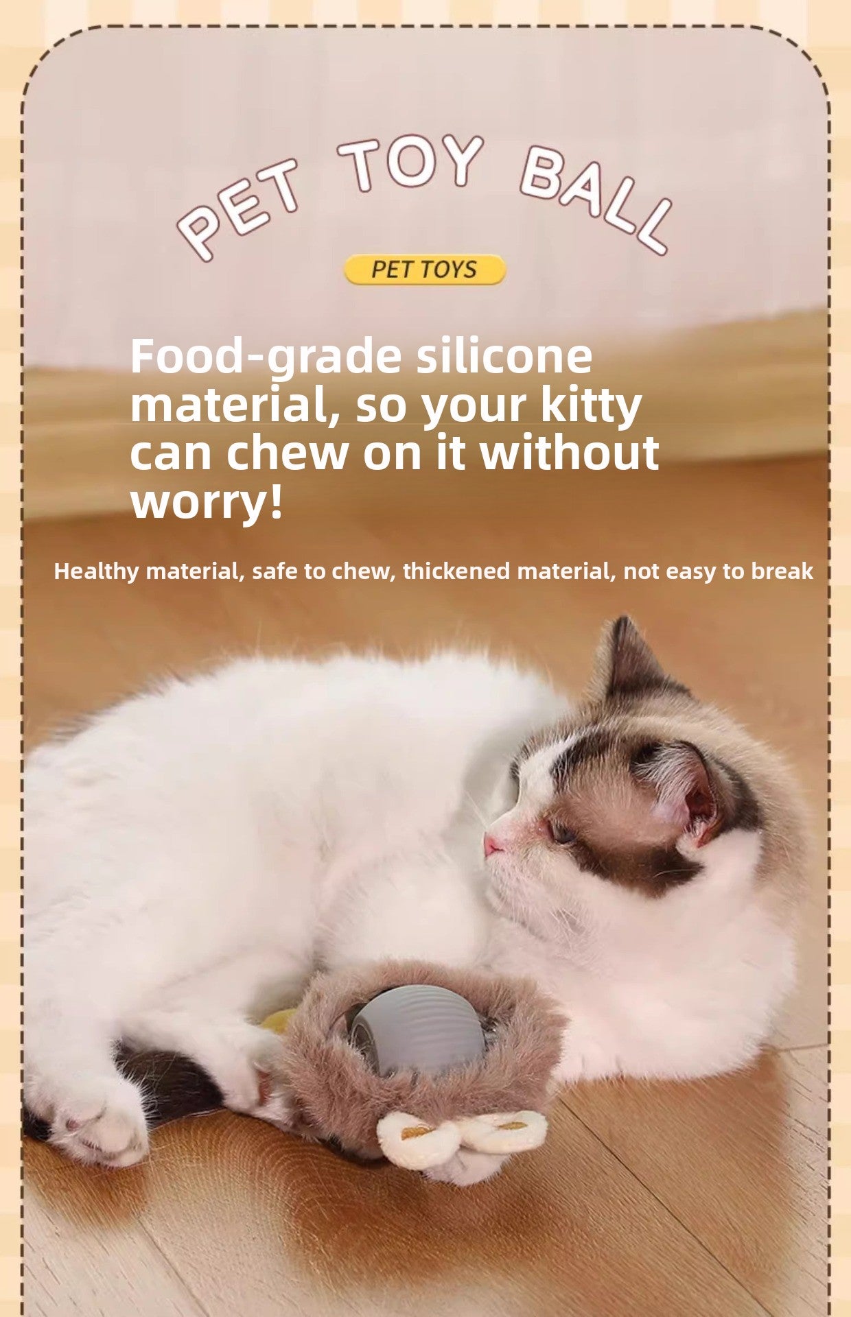 Cat Toy Sound Gravity Pet Cat Intelligent Teasing Cat Toy Ball Relieve Boredom Rolling