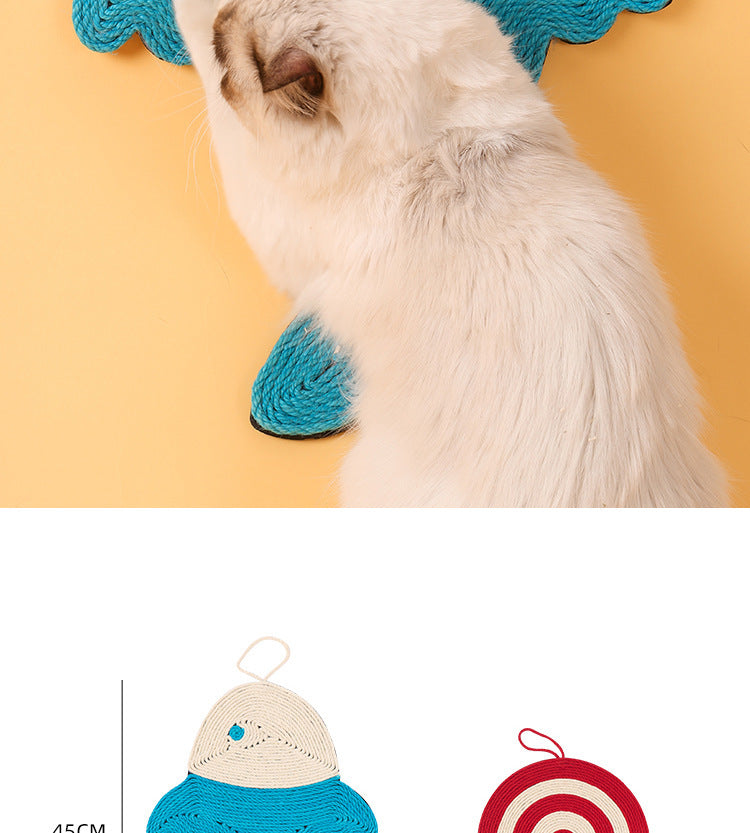 Durable Hanging Cat Scratching Board Pad Multiple Styles Anti Scratch Furniture Protector Interactive Pet Toy for Indoor Cats
