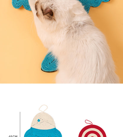 Durable Hanging Cat Scratching Board Pad Multiple Styles Anti Scratch Furniture Protector Interactive Pet Toy for Indoor Cats