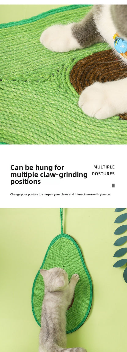 Durable Hanging Cat Scratching Board Pad Multiple Styles Anti Scratch Furniture Protector Interactive Pet Toy for Indoor Cats