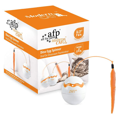 Cat Interactive Irregular Moving Dinosaur Egg Auto 360-Deg Rotating Toy