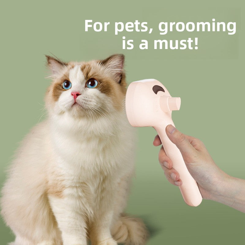 Cat Dog Grooming Comb Spray Non Flying Hair Pet Tool