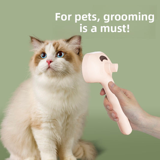 Cat Dog Grooming Comb Spray Non Flying Hair Pet Tool