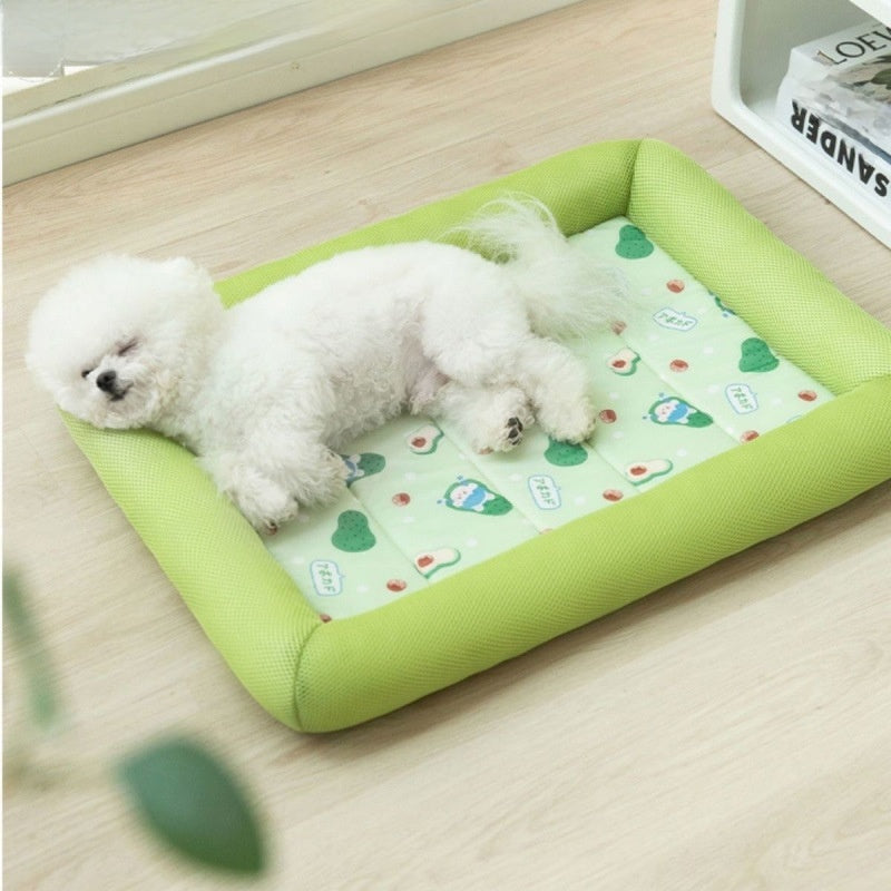 Washable Small Dog Cat Sleeping Pad All Seasons Breathable Cooling Mat