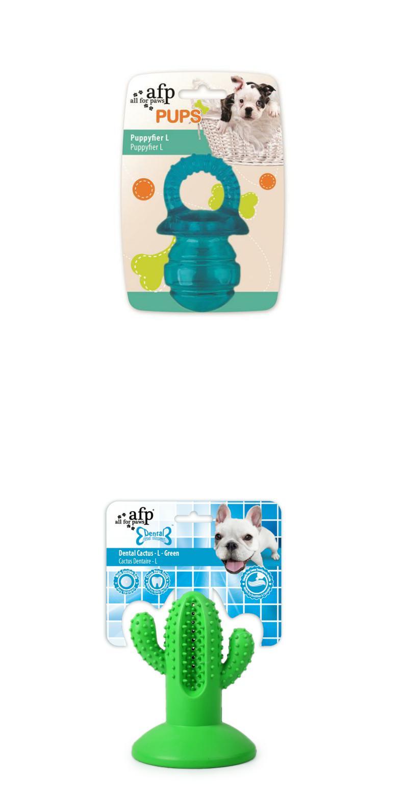 Puppy Small Dog Durable Cactus Molar Nipple Toy for Self-relief Biting