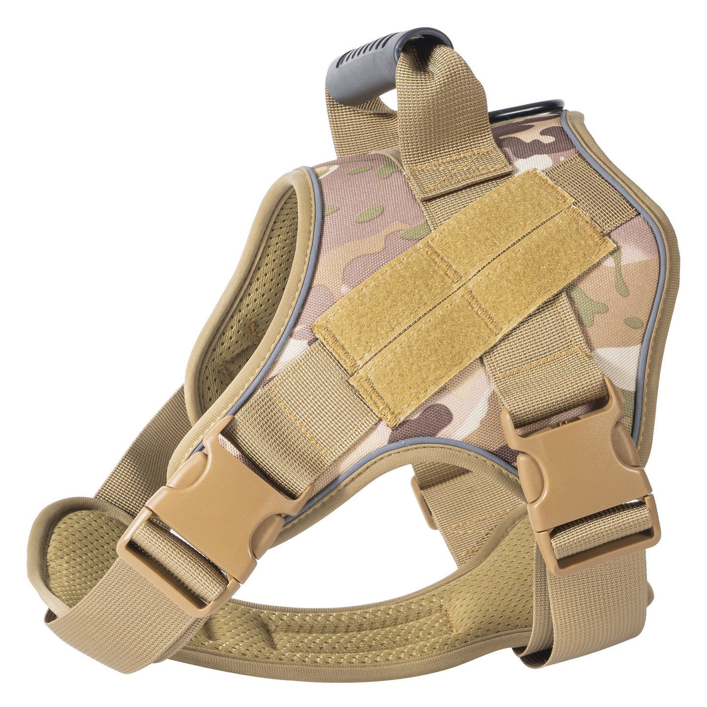 Tactical Dog Harness Quick Release No Pull Pet Vest for Medium Large Dogs German Shepherd Golden Retriever Training with Leash