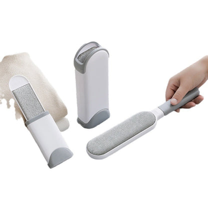 Professional Pet Hair Removal Brush Double Sided Grooming Tool for Dogs Cats Reusable Lint Roller for Clothes Furniture Carpet Deshedding