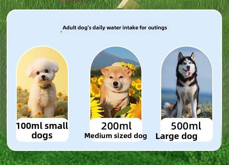 Portable Pet Water Cup Little Bug Outdoor Large Capacity Dog Bottle