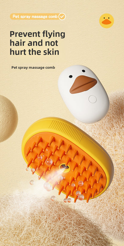 Pet Electric Spray Comb for Massaging and Removing Floating Hair