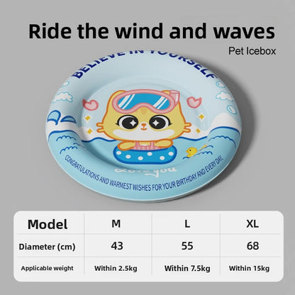 Dog Cat Ice Cool Mat Pad Summer Sleeping Floor Cooling Supplies Nest