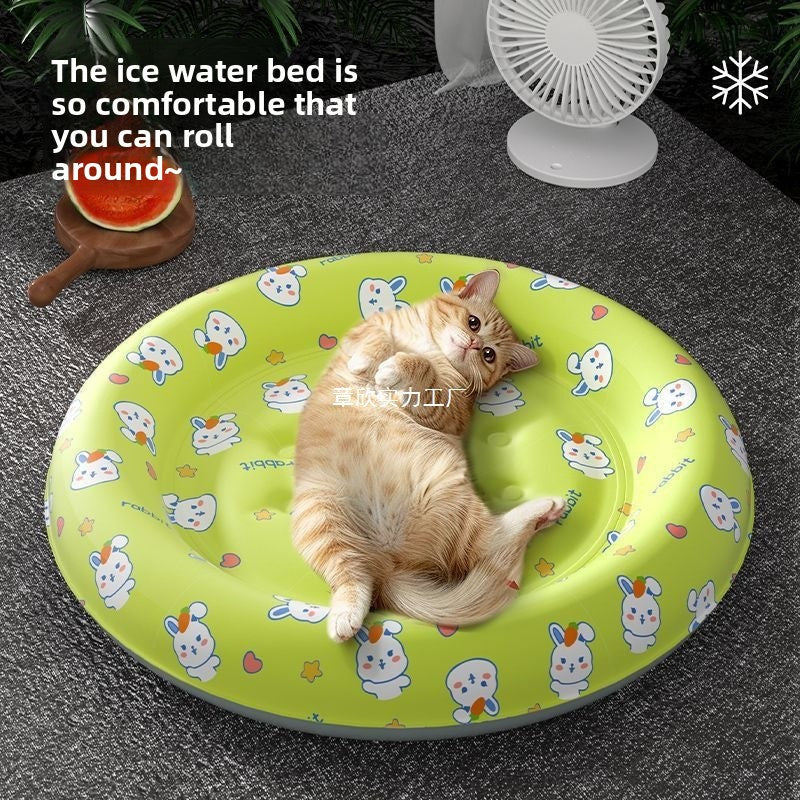 Dog Cat Ice Cool Mat Pad Summer Sleeping Floor Cooling Supplies Nest