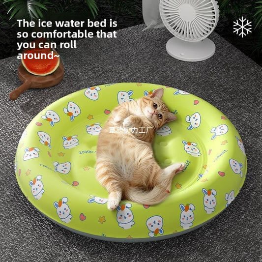Dog Cat Ice Cool Mat Pad Summer Sleeping Floor Cooling Supplies Nest