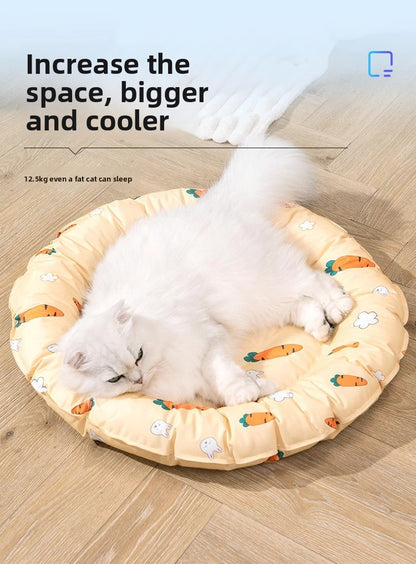 Dog Bed Cat Ice Nest Summer Cooling Mat for Pets' Restful Sleep
