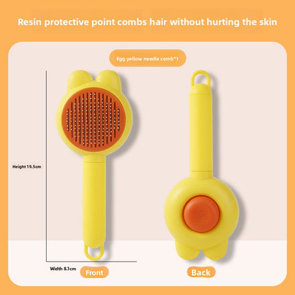 Professional Cat Grooming Brush for Shedding Floating Hair Remover Deshedding Comb for Cats and Dogs Pet Cleaning Supplies Detangling Tool