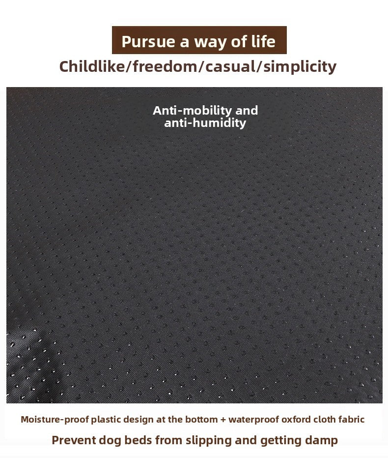 Universal Detachable Washable Pet Bed for Dogs Cats Large Medium Small Summer Cooling Mat