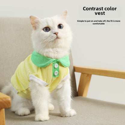 Casual Pet T-Shirt for Dogs and Cats