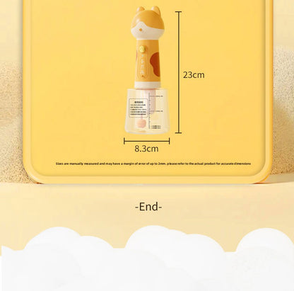 Smart Pet Bubble Machine with Cute Deer Look for Dog Cat Shower