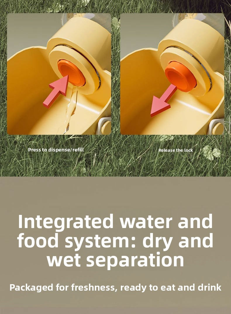 Leakproof Portable Dog Water Bottle Outdoor Travel Water Dispenser with Collapsible Bowl for Dogs On The Go Walking Hiking Camping and Travel