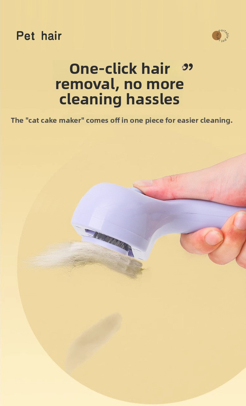 Pet Grooming Spray Comb for Cat Dog Hair Detangling Cleaning