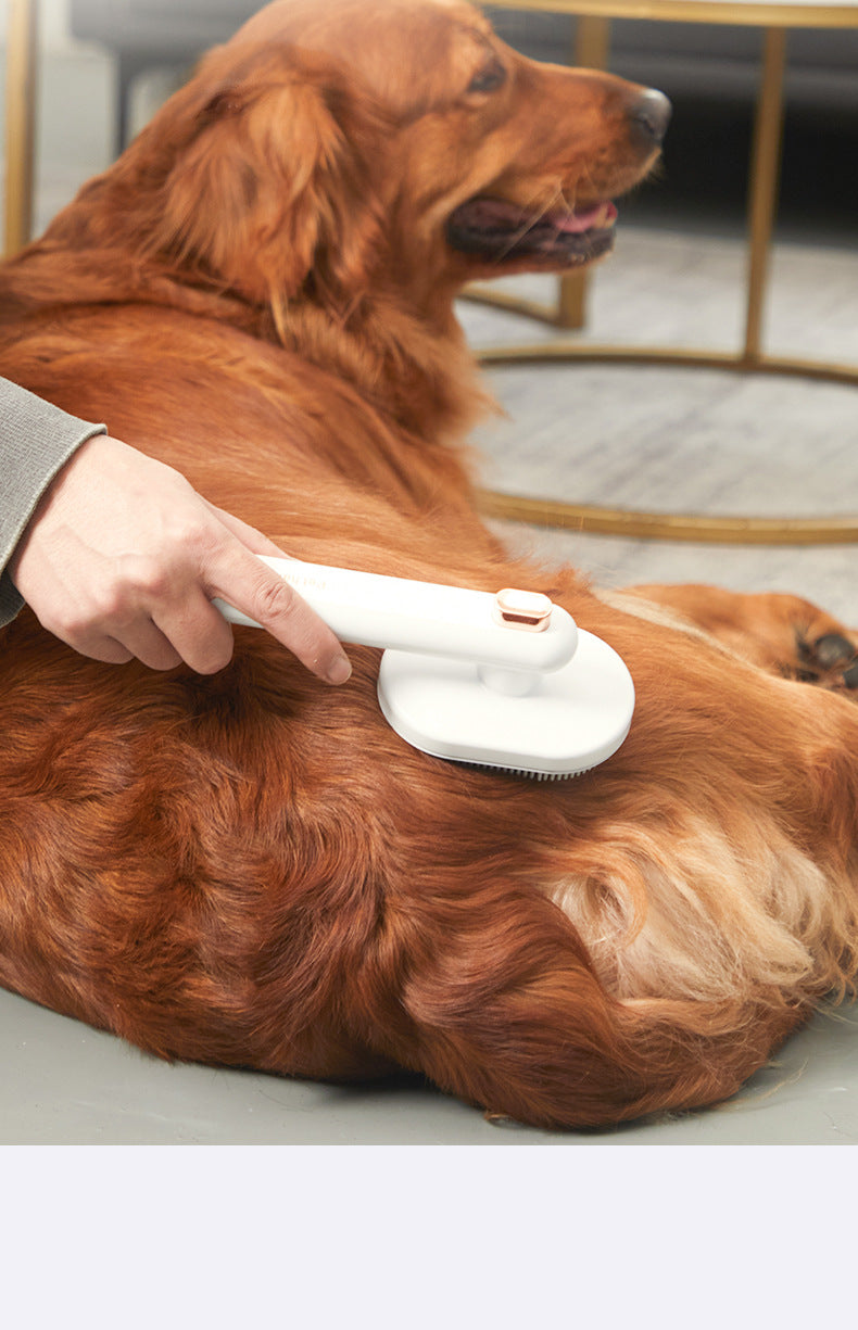 Gentle Needle Comb for Cats and Dogs Premium Pet Hair Brush to Remove Loose Hair and Reduce Shedding Detangling Comb for Pet Grooming at Home