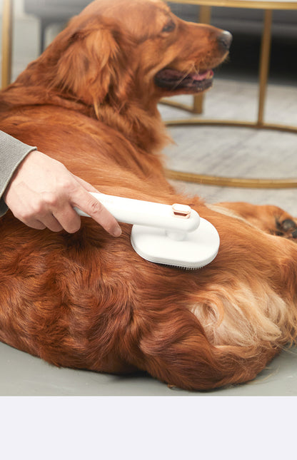 Gentle Needle Comb for Cats and Dogs Premium Pet Hair Brush to Remove Loose Hair and Reduce Shedding Detangling Comb for Pet Grooming at Home