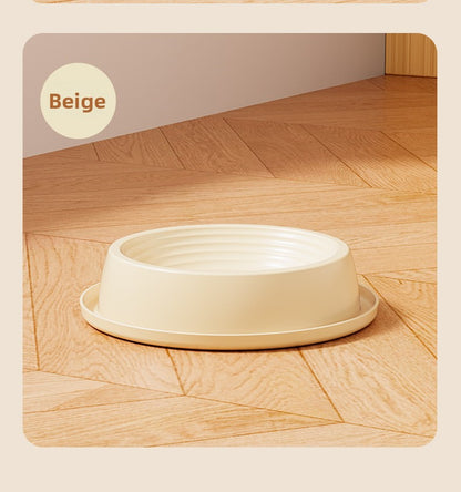 Elevated Pet Bowl for Cats and Dogs High Stand Design Protects Neck Prevents Spill and Slip Durable Anti Vomiting Feeding Bowl for Small Medium Large Pets