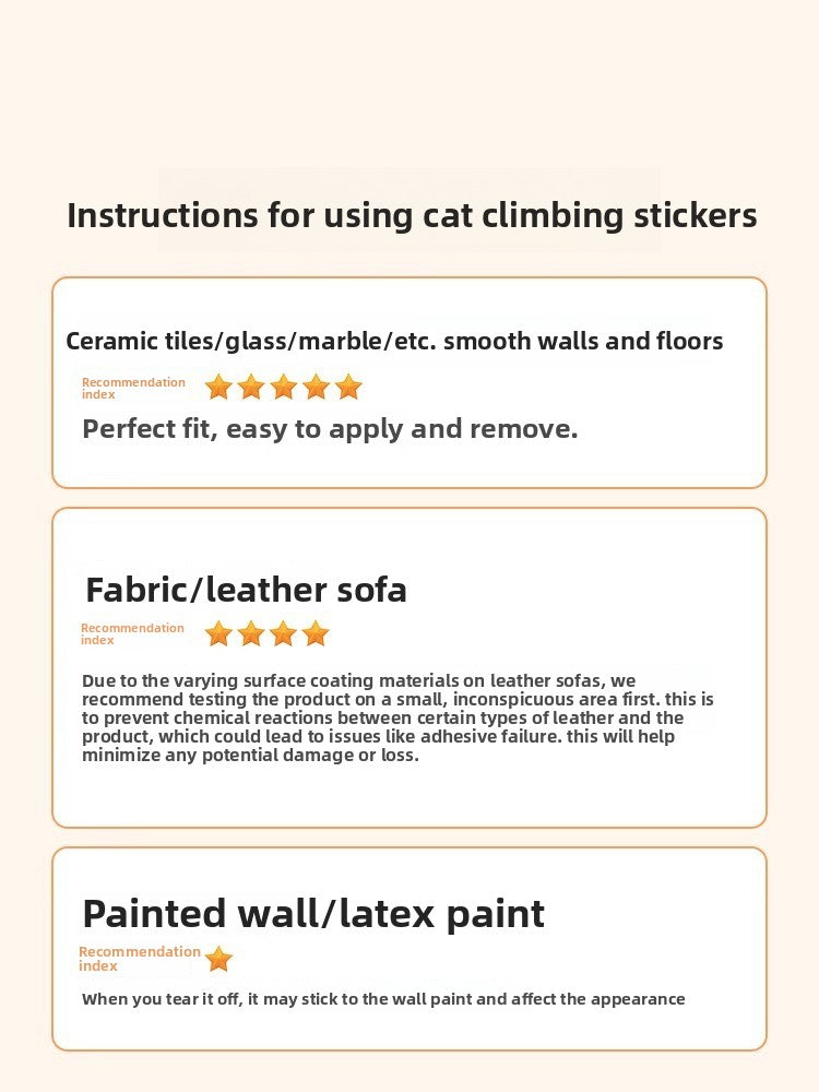 Cat Scratching Mat with Freestyle Cutting Durable ScratchResistant NonShedding Board Sticker