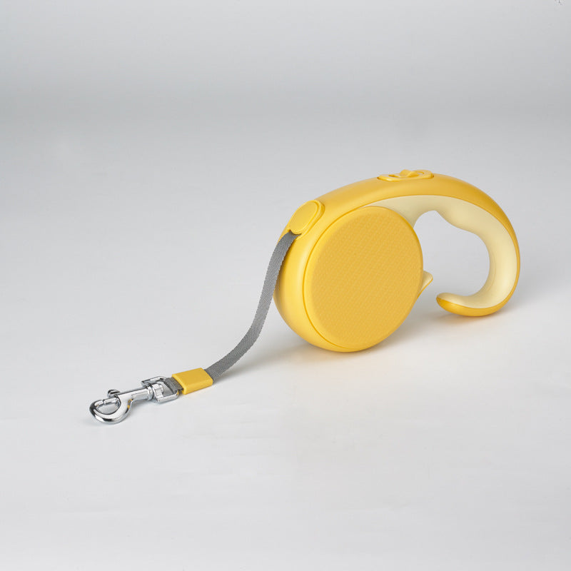 Retractable Dog Leash 16 FT Strong Nylon Rope with Anti Slip Handle Safety Lock for Medium Large Dogs and Cats Walking Running