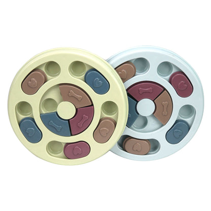 Interactive Pet Dog Puzzle Slow Feeder Leak Proof Durable Dog Bowl