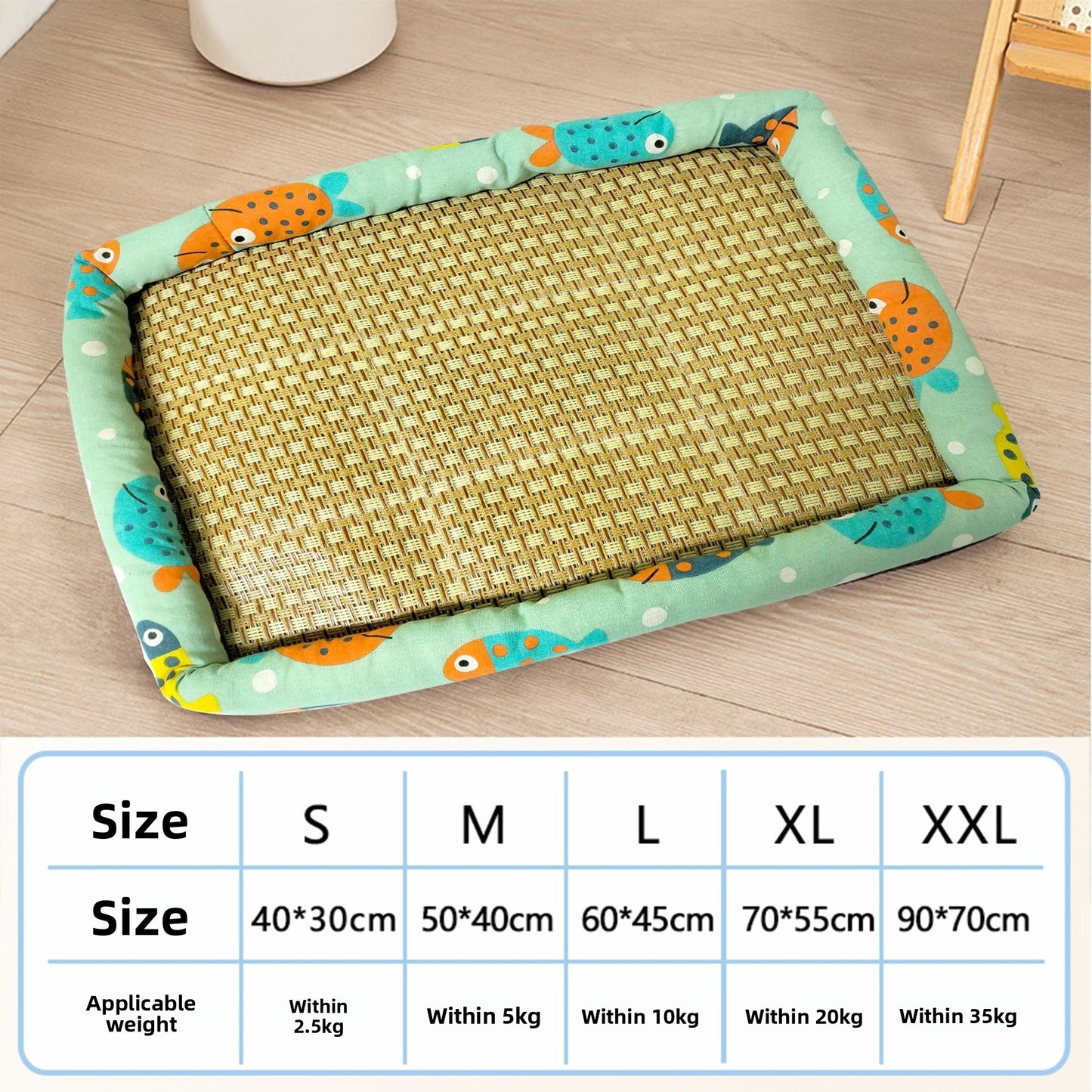 AllSeason Pet Cooling Mat Pad for Dogs Cats Summer WearResistant Bed Essentials