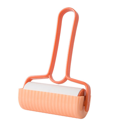 Rouleau anti-peluches pour vêtements et maison, rouleau en papier adhésif déchirable, brosse pour poils d'animaux, rouleau anti-peluches en papier adhésif 
