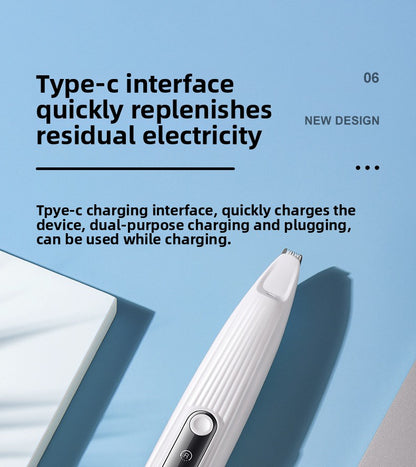 LED Light Pet Hair Trimmer Dog Cat Paw Hair Trimmer Paw Sole Hair Clipper Dog Hair Clipper