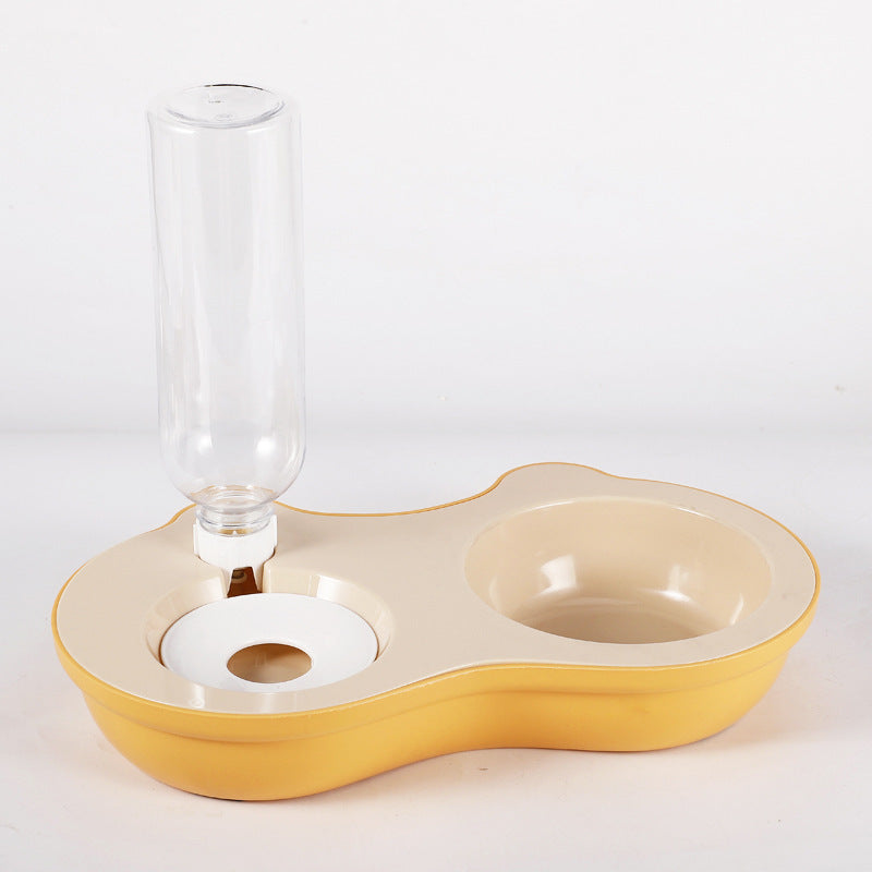 Automatic Drinking Stainless Steel Pet Bowl Double Set for Cats and Dogs